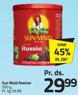 Fleggaard Sun Maid Rosiner tilbud