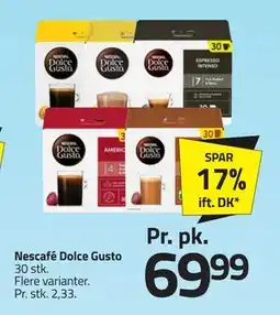 Fleggaard Nescafé Dolce Gusto tilbud