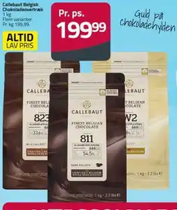 Fleggaard Callebaut Belgisk Chokoladeovertræk tilbud