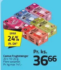 Fleggaard Castus Frugtstænger tilbud