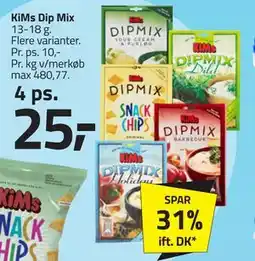 Fleggaard KiMs Dip Mix tilbud