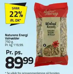 Fleggaard Naturens Energi Valnødder tilbud