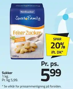 Fleggaard Sukker tilbud