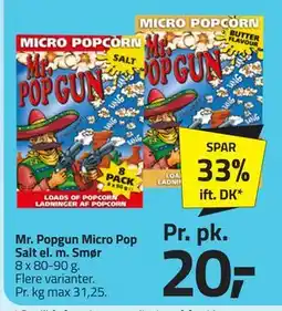 Fleggaard Mr. Popgun Micro Pop tilbud