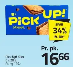 Fleggaard Pick Up! Kiks tilbud