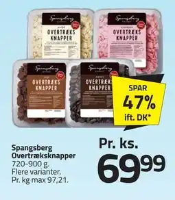 Fleggaard Spangsberg Overtræksknapper tilbud