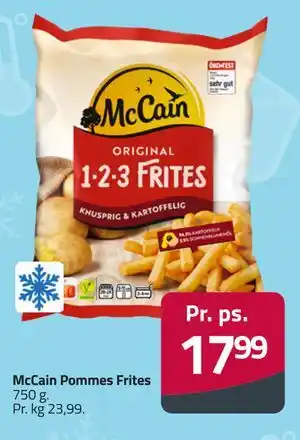 Fleggaard McCain Pommes Frites tilbud