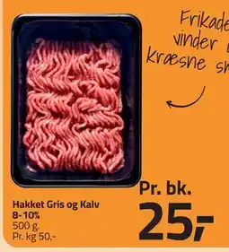 Fleggaard Hakket Gris og Kalv 8-10% tilbud