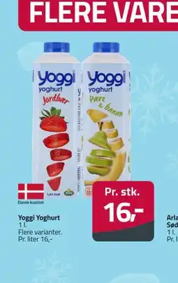 Fleggaard Yoggi Yoghurt tilbud