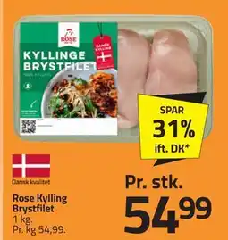Fleggaard Rose Kylling Brystfilet tilbud