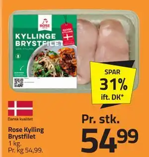 Fleggaard Rose Kylling Brystfilet tilbud