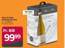 Fleggaard Peter & Peter Riesling Feinherb tilbud