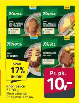 Fleggaard Knorr Sauce tilbud
