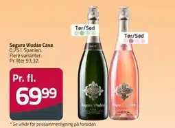 Fleggaard Segura Viudas Cava tilbud