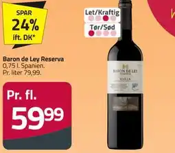 Fleggaard Baron de Ley Reserva tilbud