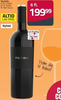 Fleggaard Via Italia tilbud
