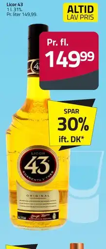 Fleggaard Licor 43 tilbud