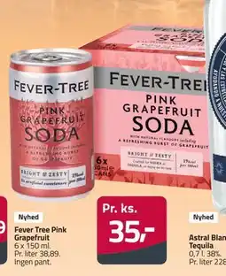 Fleggaard Fever Tree Pink Grapefruit tilbud