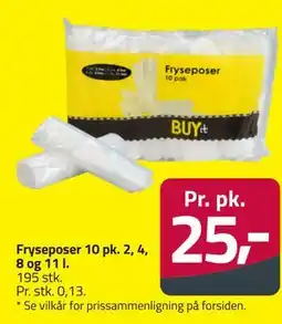 Fleggaard Fryseposer 10 pk. 2, 4, 8 og 11 l tilbud