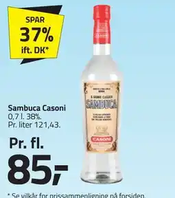 Fleggaard Sambuca Casoni tilbud