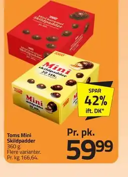 Fleggaard Toms Mini Skildpadder tilbud