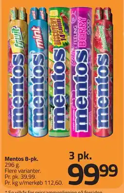Fleggaard Mentos 8-pk tilbud