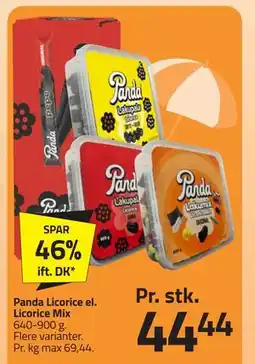 Fleggaard Panda Licorice el. Licorice Mix tilbud