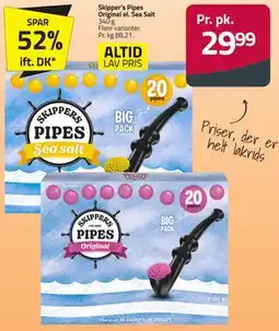 Fleggaard Skipper’s Pipes Original el. Sea Salt tilbud