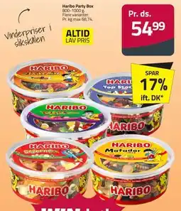 Fleggaard Haribo Party Box tilbud