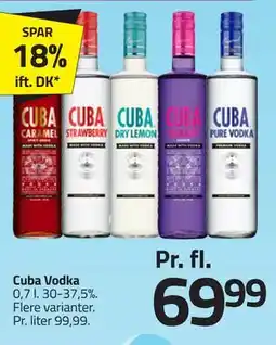 Fleggaard Cuba Vodka tilbud