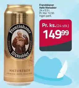 Fleggaard Franziskaner Hefe Weissbier tilbud