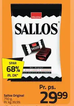 Fleggaard Sallos Original tilbud