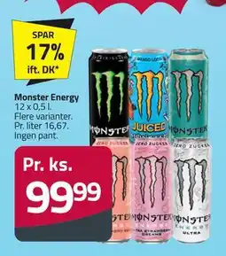 Fleggaard Monster Energy tilbud