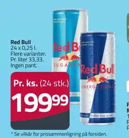 Fleggaard Red Bull tilbud