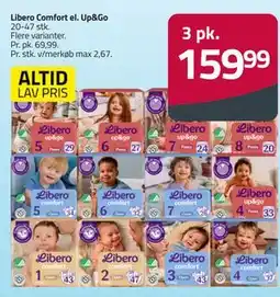 Fleggaard Libero Comfort el. Up&Go tilbud