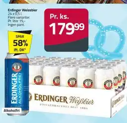 Fleggaard Erdinger Weissbier tilbud