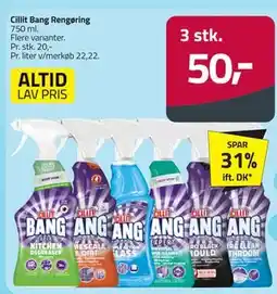 Fleggaard Cillit Bang Rengøring tilbud