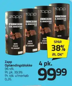 Fleggaard Zapp Optændingsblokke tilbud