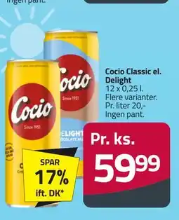 Fleggaard Cocio Classic el. Delight tilbud