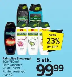 Fleggaard Palmolive Showergel tilbud