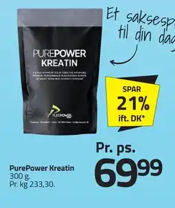 Fleggaard PurePower Kreatin tilbud