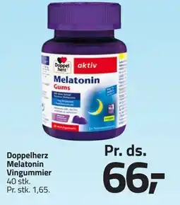 Fleggaard Doppelherz Melatonin Vingummier tilbud