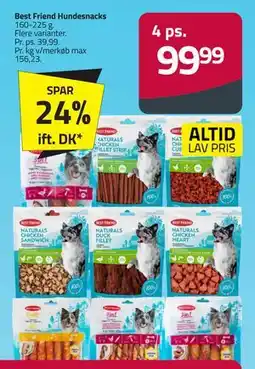 Fleggaard Best Friend Hundesnacks tilbud
