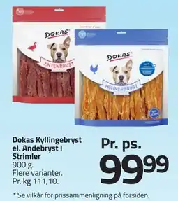Fleggaard Dokas Kyllingebryst el. Andebryst I Strimler tilbud