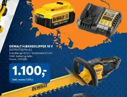 Davidsen DeWalt hækkeklipper 18 v tilbud