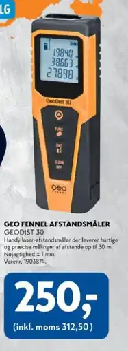Davidsen Geo Fennel afstandsmåler tilbud