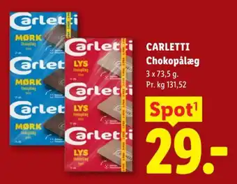 Carletti Chokopålæg