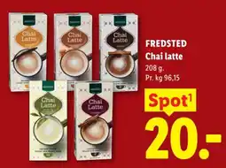 Lidl Fredsted Chai latte tilbud