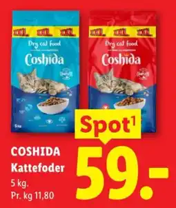 Lidl Coshida Kattefoder tilbud