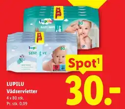 Lidl Lupilu Vådservietter tilbud